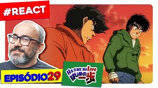 POLÊMICO! 🔞 SENDO, O NOVO RIVAL DO IPPO! 🥊| React Hajime no Ippo Episódio 29