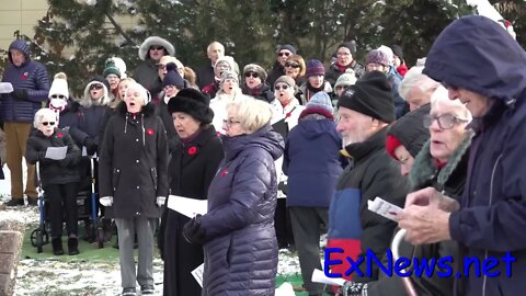 Coldstream Remembrance Day Ceremony: VIDEO