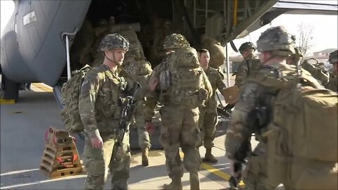 173rd Airborne Brigade elements deploy from Aviano, Italy