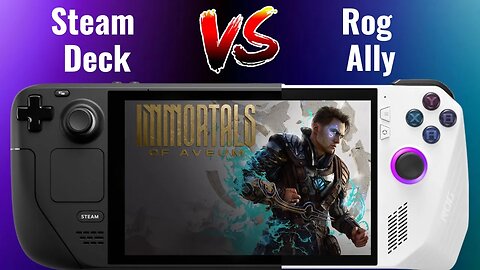 Immortals of Aveum | Steam Deck Vs ROG Ally