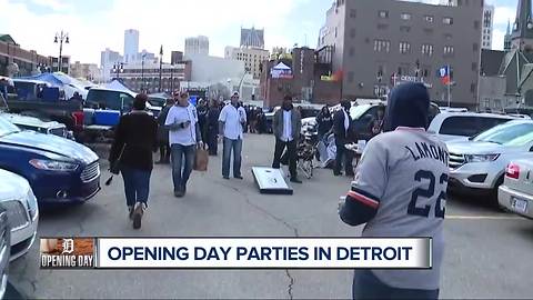 Detroit Tigers Opening Day parties in Detroit