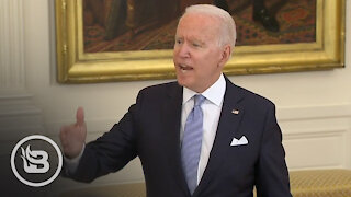 Biden Has MELTDOWN When Reporter Calls Him Out Over Mask Flip-Flop