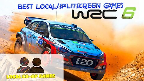 WRC6 How to Play with Friends - Splitscreen (Gameplay)