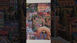 60000 Piece What a Wonderful World Jigsaw Puzzle Day 26! #puzzle #shorts #jigsawpuzzles #puzzles