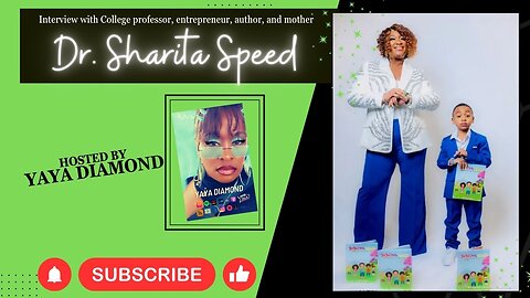 College professor, entrepreneur, author, and mother Dr. Sharita Speed discusses her new book.