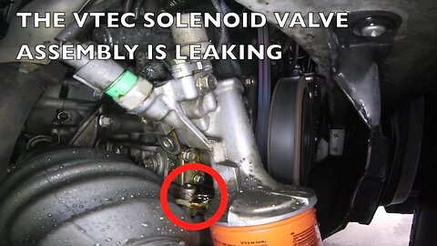 OIL LEAK!! Diagnose Replace Gasket VTEC Assembly Honda Odyssey Accord √ fix it angel