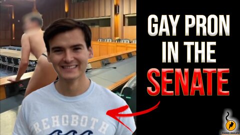 Senate staffer is caught filming amateur gay pornography in hearing room as graphic video emerges