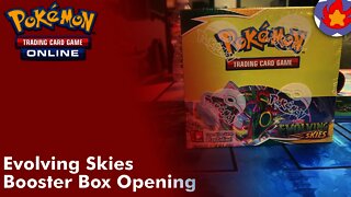 Evolving Skies Booster Box Opening | Pokemon TCG Online