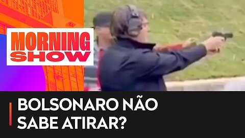 Bolsonaro diz que seria fácil atirar em youtuber "gordinho"
