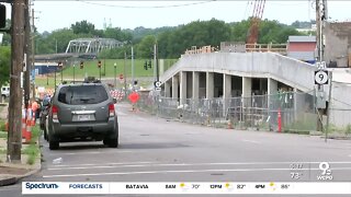 Construction closes roads in Newport