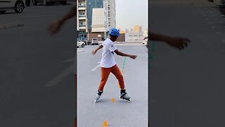 Freestyle Slalom #skateweaver #shorts #rollerblading #viral #skating #1