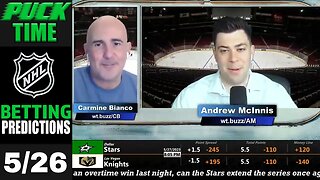 NHL Playoff Picks | Vegas Golden Knights vs Dallas Stars Game 5 Predictions | Puck Time May 26