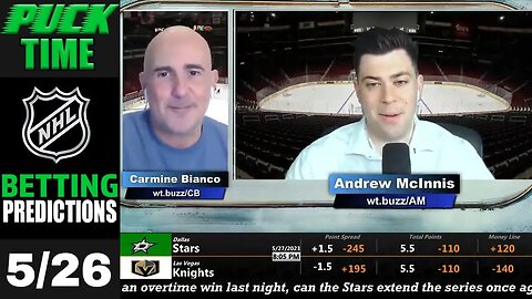 NHL Playoff Picks | Vegas Golden Knights vs Dallas Stars Game 5 Predictions | Puck Time May 26