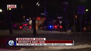 DPD officer shot in the leg during barricaded situation