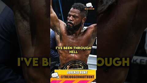 Lorenzo Hunt is ready for #BKFC50: "I've been through hell and I've brought a piece of it with me"