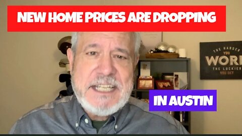 New Home Prices Are Dropping In Austin