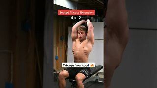 Triceps Workout 🔥#workout #tricepsworkout