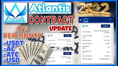 ATLANTIS EXCHANGE CONTRACT CUSTOMER 2022 . successful contract #atlantiscex.com