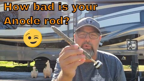 Giving my rv water heater maintenance tips.