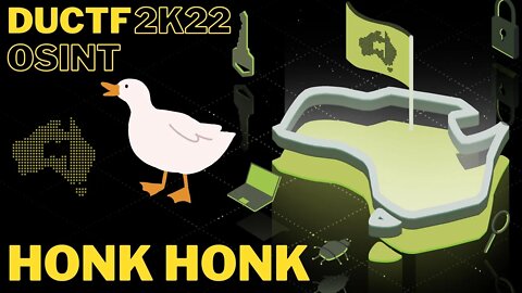 DownUnderCTF (DUCTF) 2022: Honk Honk - OSINT
