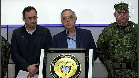 🛑Declaraciones del Ministro de defensa Iván Velásquez Gómez suspendido cese al fuego con Gaitanistas