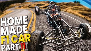 Homemade Formula One Car Gets Good Steering - Pt 11