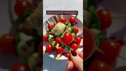 Easy Holiday Appetizer 😉 | Simple Healthy Recipe 😋😍 #shorts