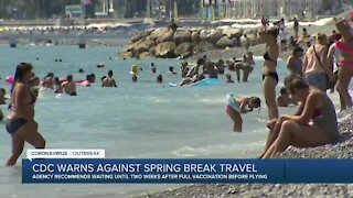 CDC warns against Spring Break travel