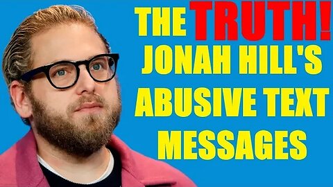 Jonah Hill BLASTED on Twitter over Leaked "Abusive" Text Messages