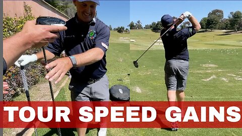 PGA Tour WINNER Breaks Career Best Ball Speed and Club Head Speed Record