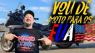 Vou de MOTO para os EUA 🇱🇷 . NOVA Moto EXCURSÃO USA começa em BREVE 💪💪💪