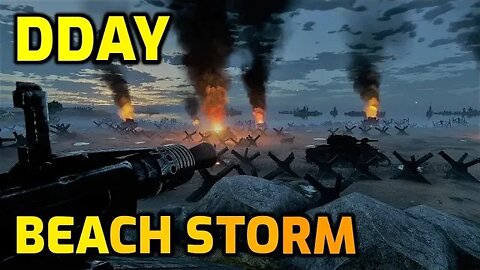 America Attacks! - DDAY Normandy Invasion - Enlisted HD 100 fps