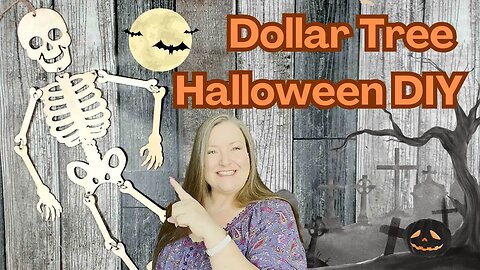 Skeleton Halloween Decor Dollar Tree Halloween DIY Halloween Decorations Halloween Craft Project