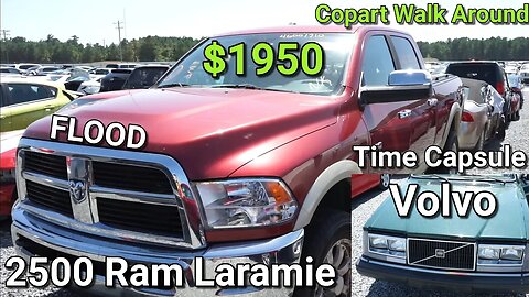 2500 Ram Laramie Cheap! 1983 Volvo Time Capsule. Copart Walk Around