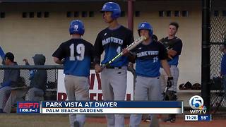 Park Vista takes on Dwyer in high school baseball