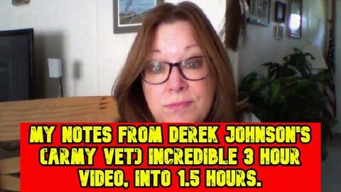 USA Military Veteran With Top Secret Military Clearance Derek Johnson's Incredible Viral Videos Inspires Patriot To Take Notes Summarizing Key Concepts For Busy People!!