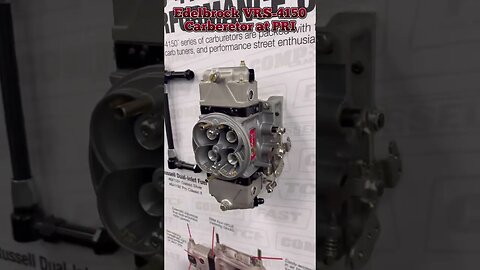 Edelbrock VRS-4150 Carburetor Close Look at PRI! #shorts