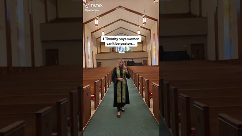 Feminist Pastor says women can preach