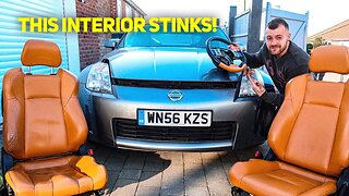 MY HIGH MILEAGE 350Z INTERIOR GETS TRANSFORMED