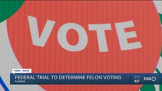 A federal judge takes a closer look at the legality of felon voter requirements in Florida