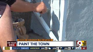 Volunteers team up with Give Back Cincinnati for the 16th annual Paint the Town event