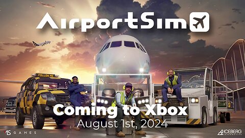 AirportSim | Date Announcement Trailer