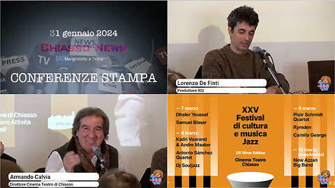 Conferenza stampa - XXV Festival di cultura e musica Jazz
