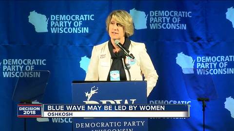 'Blue Wave' of Wisconsin Democrats led by women running for office