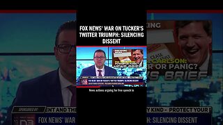 FOX News' War on Tucker's Twitter Triumph: Silencing Dissent