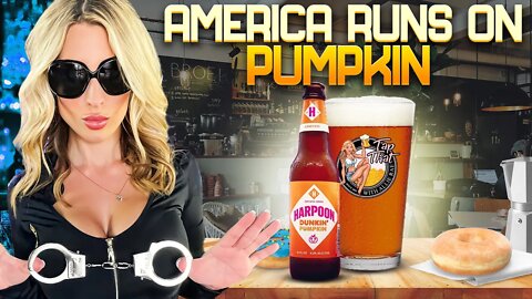 America Runs on Harpoon Dunkin' Pumpkin! Craft Beer Review with@The Allie Rae