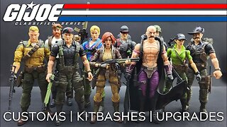 GI Joe Classified Series Customs and Kitbashes