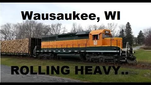 We Caught A Train Driving In Wausaukee, Wisconsin! | Jason Asselin