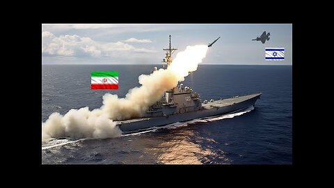 Israeli F-15 Fighter Jets Strike an Iranian Battleships! Crisis in the Middle East