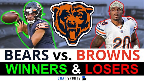 Chicago Bears Preseason Winners & Losers vs. Browns: Justin Fields & Dante Pettis SHINE